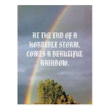 RAINBOW POSTCARD