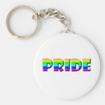 Rainbow PRIDE keychains