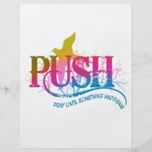 Rainbow PUSH Personalized Flyer