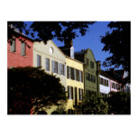 Rainbow Row Postcard