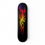 RAINBOW SCORPION SKATE BOARD DECK