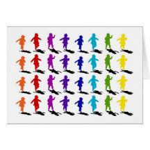 Rainbow Shadows Card