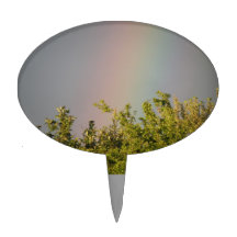 Rainbow Sky Cake Pick