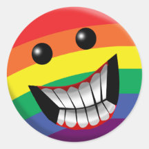 Rainbow Smile Sticker