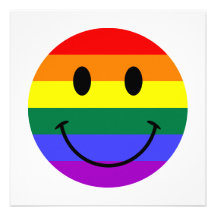 Rainbow Smiley Face