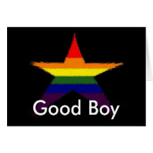Rainbow Star Award Card