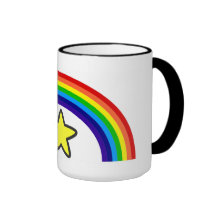 Rainbow Star Mug