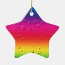 Rainbow Stars Ornament