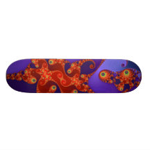 Rainbow Tentacles Skateboard