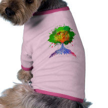 Rainbow Tree of Life Dog Clothes