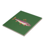 Rainbow Trout Fish Ceramic Tiles