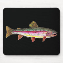 Rainbow Trout Fish Mousemats