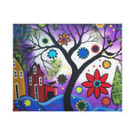 Rainbow Twilight BY LORI EVERETT Wrapped Canvas Gallery Wrapped Canvas