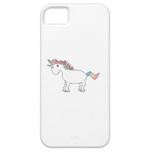 Rainbow unicorn iphone 5 case
