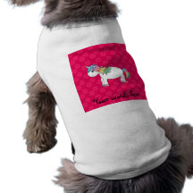 Rainbow unicorn pet t shirt