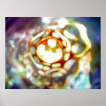 Rainbow Vortex Poster