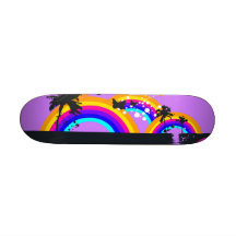 Rainbows and Butterflies Skateboard