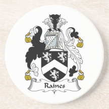 Raines Family Crest Coaster