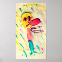 Rains on Me posters