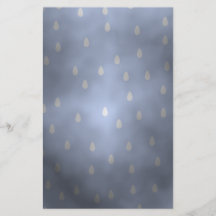 Rainy cloudy stormy sky. Grey and Blue. Full Colour Flyer
