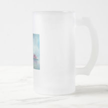 RAINY DAY RED UMBRELLA ROMANTIC COUPLE MUG