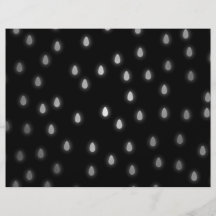 Rainy night sky. Black and Grey. Flyer