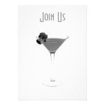 RAISE A GLASS OF CHEER ANY EVENT INVITATION