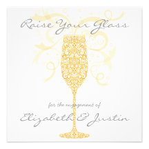 Raise Your Glass Invitation