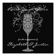 Raise Your Glass Invitation
