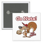 rally squirrel go nuts baseball cartoon pins