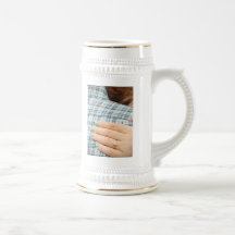 Ralu & Zach engagement stein mug