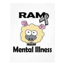 RAM Mental Illness (grey) Personalised Announcements