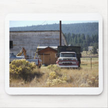Ranch Truck Mouse Pads