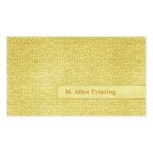 Random Letters Business Card