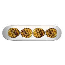 Random Mummies Skate Board