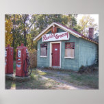 Rankins Grocery Store Poster Print