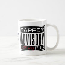 RAPPER ADVISORY MUG