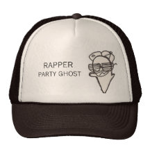 Rapper Party Ghost Mesh Hat