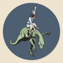 Raptor Rodeo Jesus stickers