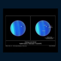 RareEclipseOnUranusByItsIcyMoonAri posters