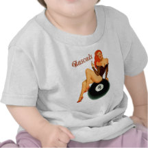 Rascals pinup tee shirt