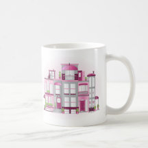 Raspberry City Coffee Mug