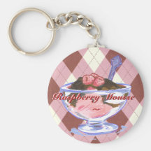 Raspberry Icecream Keychain