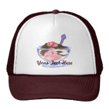 Raspberry Mousse Hat