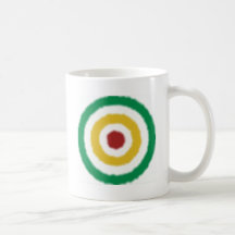 Rasta Bullseye Mug