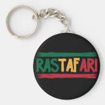Rastafari Keychain