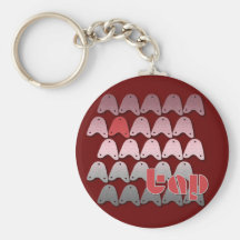 Rat-a-tat Taps Keychains