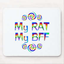 Rat BFF Mouse Pads