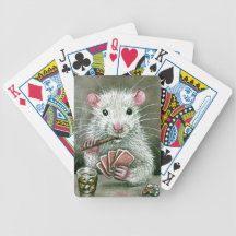 Rat card cigar booze drink