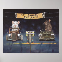 Rat Race Print